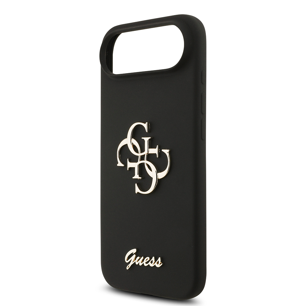 Apple iPhone 17 Air Uyumlu Kılıf Guess Orjinal Lisanslı Grained Yazı Logolu Kapak - 19