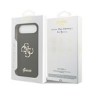 Apple iPhone 17 Air Uyumlu Kılıf Guess Orjinal Lisanslı Grained Yazı Logolu Kapak - 21