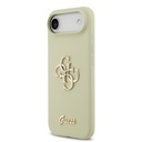 Apple iPhone 17 Air Uyumlu Kılıf Guess Orjinal Lisanslı Grained Yazı Logolu Kapak - 22