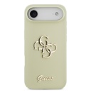 Apple iPhone 17 Air Uyumlu Kılıf Guess Orjinal Lisanslı Grained Yazı Logolu Kapak - 23