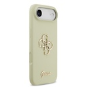 Apple iPhone 17 Air Uyumlu Kılıf Guess Orjinal Lisanslı Grained Yazı Logolu Kapak - 24