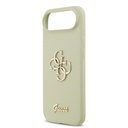 Apple iPhone 17 Air Uyumlu Kılıf Guess Orjinal Lisanslı Grained Yazı Logolu Kapak - 26