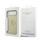 Apple iPhone 17 Air Uyumlu Kılıf Guess Orjinal Lisanslı Grained Yazı Logolu Kapak - 28