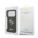 Apple iPhone 17 Pro Kılıf Guess Orjinal Lisanslı Grained Yazı Logolu Kapak - 7
