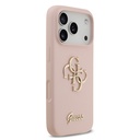 Apple iPhone 17 Pro Kılıf Guess Orjinal Lisanslı Grained Yazı Logolu Kapak - 17