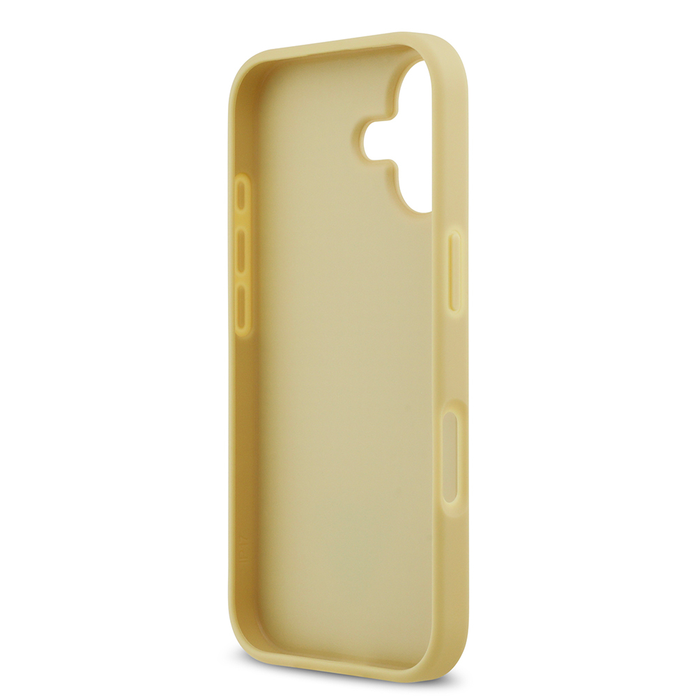 Apple iPhone 17 Kılıf Guess Orjinal Lisanslı Taşlı Arka Yüzey Üçgen Logolu Kapak - 13