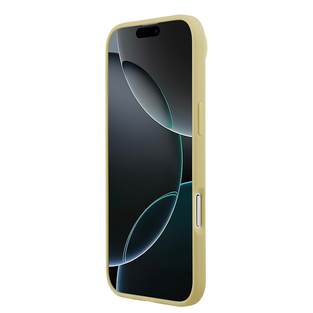 Apple iPhone 17 Air Kılıf Guess Orjinal Lisanslı Taşlı Arka Yüzey Üçgen Logolu Kapak - 4