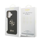 Apple iPhone 17 Kılıf Guess Orjinal Lisanslı 4G Büyük Metal Kamera Çerçeveli ve Logolu Glitter Kapak - 7