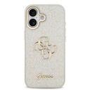Apple iPhone 17 Uyumlu Kılıf Guess Orjinal Lisanslı 4G Büyük Metal Kamera Çerçeveli ve Logolu Glitter Kapak - 16