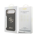 Apple iPhone 17 Air Kılıf Guess Orjinal Lisanslı 4G Büyük Metal Kamera Çerçeveli ve Logolu Glitter Kapak - 7