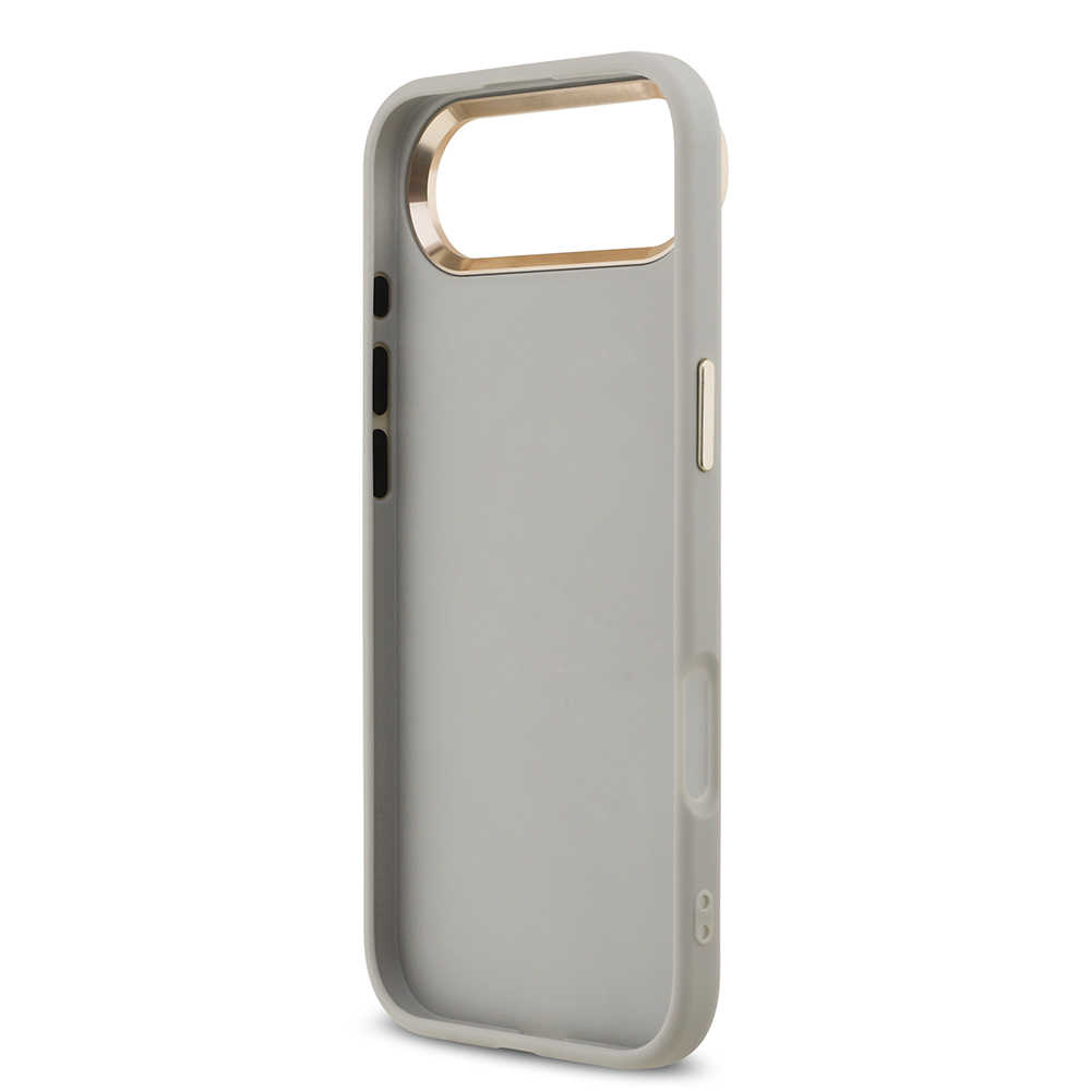 Apple iPhone 17 Air Uyumlu Kılıf Guess Orjinal Lisanslı 4G Büyük Metal Kamera Çerçeveli ve Logolu Glitter Kapak - 27