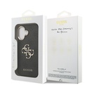 Apple iPhone 17 Kılıf Guess Orjinal Lisanslı Gold Metal Kamera Çerçeveli 4G Desenli Metal Büyük 4G ve Yazı Logolu Kapak - 14