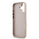 Apple iPhone 17 Kılıf Guess Orjinal Lisanslı Gold Metal Kamera Çerçeveli 4G Desenli Metal Büyük 4G ve Yazı Logolu Kapak - 20