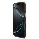Apple iPhone 17 Air Uyumlu Kılıf Guess Orjinal Lisanslı Gold Metal Kamera Çerçeveli 4G Desenli Metal Büyük 4G ve Yazı Logolu Kapak - 11