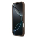 Apple iPhone 17 Pro Max Kılıf Guess Orjinal Lisanslı Gümüş Metal Kamera Çerçeveli Taşlı Üçgen Logo 4G Desenli Kapak - 11