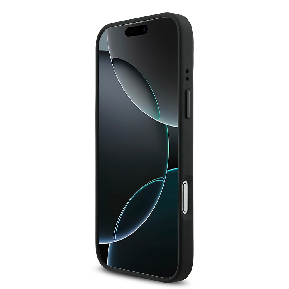 Apple iPhone 17 Pro Max Uyumlu Kılıf BMW Orjinal Lisanslı M-safe Şarj Özellikli Deri Arka Yüzey Metal Logolu Delikli Şerit Tasarımlı Kapak - 11