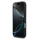 Apple iPhone 17 Pro Uyumlu Kılıf BMW Orjinal Lisanslı M-safe Şarj Özellikli Deri Arka Yüzey Metal Logolu Delikli Şerit Tasarımlı Kapak - 16