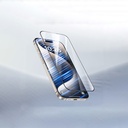 Apple iPhone 17 Wiwu GT-009 Polimer Oleofobik Kaplama Şeffaf Pürüzsüz Temperli Cam Ekran Koruyucu - 1