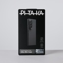 Galaxy Z Fold 7 Kılıf M-safe Şarj Özellikli 600D Aramid Fiber Pitaka Ultra-Slim Classic Serisi Black-Grey Twill Kapak - 12