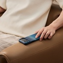 Apple iPhone 17 Pro Kılıf M-safe Şarj Özellikli Aramid Fiber Pitaka Tactile Woven Sunset-Moonrise Serisi Sunset Kapak - 21