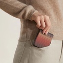 Samsung Galaxy Z Flip Uyumlu 7 Kılıf M-safe Şarj Özellikli Aramid Fiber Pitaka Tactile Woven Sunset-Moonrise Serisi Kapak - 9