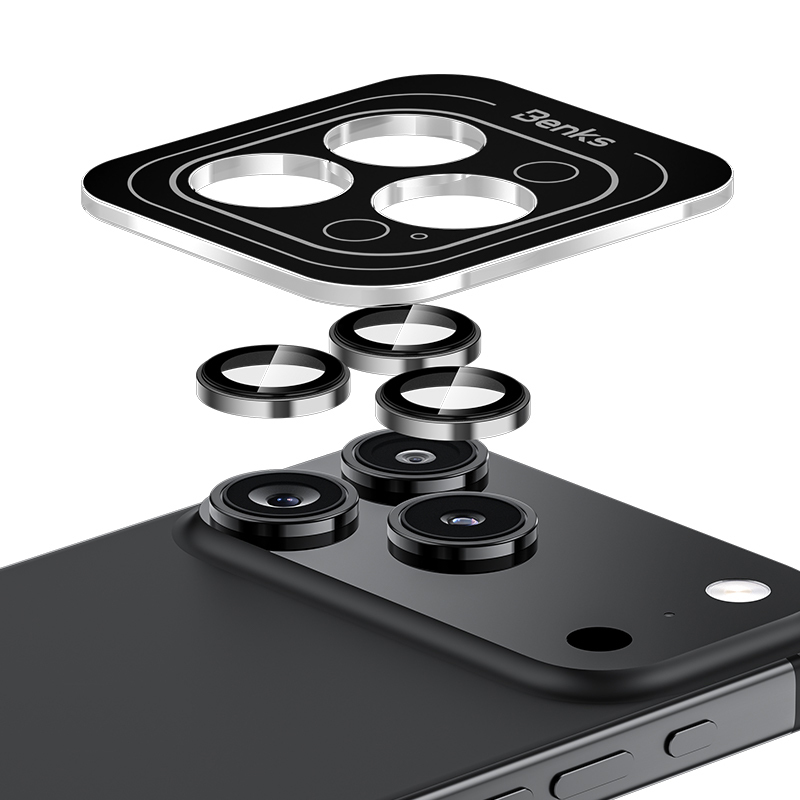 Apple iPhone 17 Pro Max Benks DR Safir Kamera Lens Koruyucu - 2