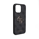 Apple iPhone 15 Pro Max Uyumlu Kılıf Guess Orjinal Lisanslı PU Deri 4G Büyük Metal Logolu Çapraz Vücut Askılı Kapak - 13