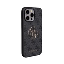 Apple iPhone 15 Pro Max Uyumlu Kılıf Guess Orjinal Lisanslı PU Deri 4G Büyük Metal Logolu Çapraz Vücut Askılı Kapak - 18
