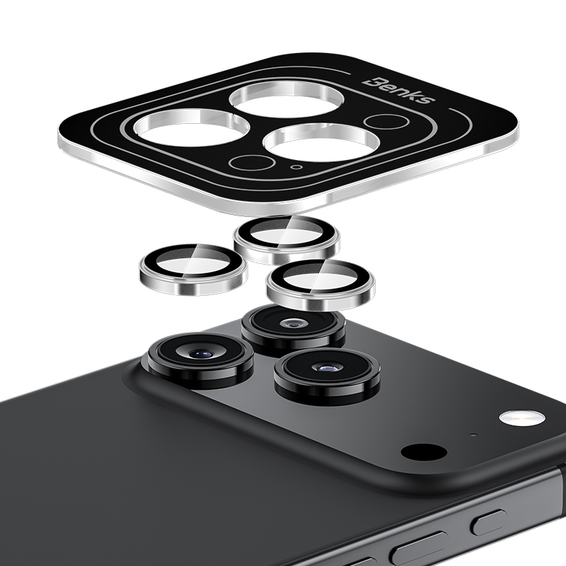 Apple iPhone 17 Pro Benks AR Glass Warrior Premium Cam Kamera Lens Koruyucu - 5