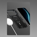 Apple iPhone 17 Air Kılıf Benks M-safe Şarj Özellikli Metal Kamera Çerçeveli Magnetik ArmorAir 600D Kevlar Fiber Kapak - 3