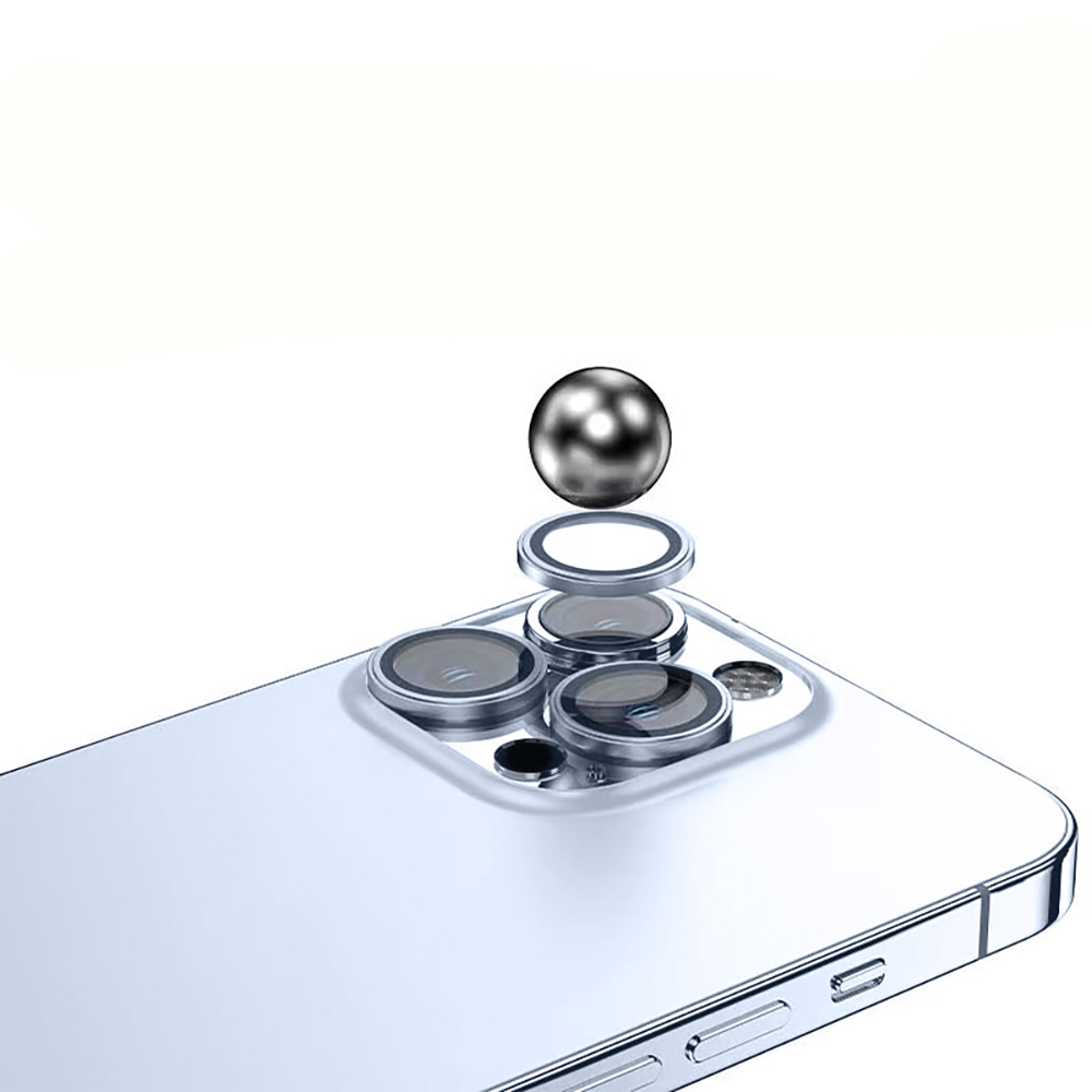 Apple iPhone 14 Uyumlu Zore Mikro Kamera Lens Koruyucu - 5