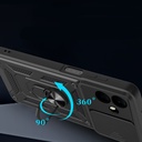 Galaxy A07 Kılıf Magnetik Standlı Kamera Korumalı Zore Sürgülü Vega Kapak - 5