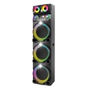 Zore GD-3127 Dijital LED Göstergeli Mikrofonlu RGB TWS Üçlü 12 inç Stereo Bass Kablosuz Karaoke Hoparlör - 2