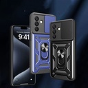 Galaxy A17 Kılıf Magnetik Standlı Kamera Korumalı Zore Sürgülü Vega Kapak - 1