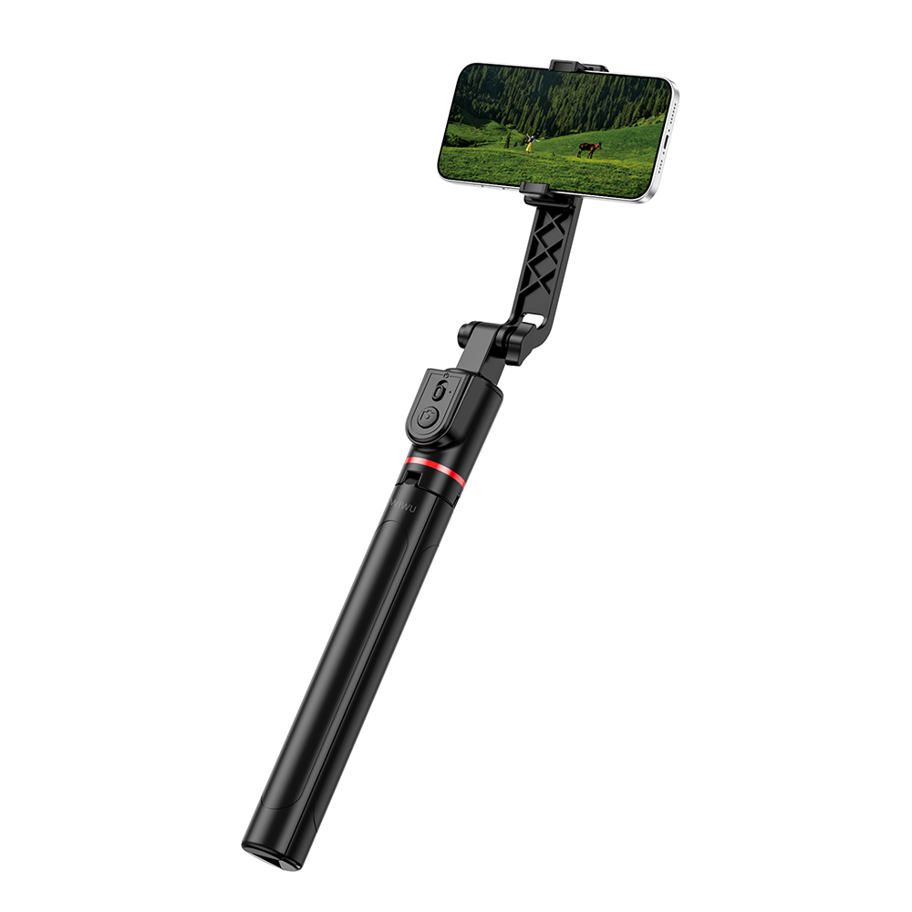 Wiwu Wi-SE015 Canlı Yayın Dolgu Işıklı Teleskopik Tripod ve Selfie Çubuğu - 3