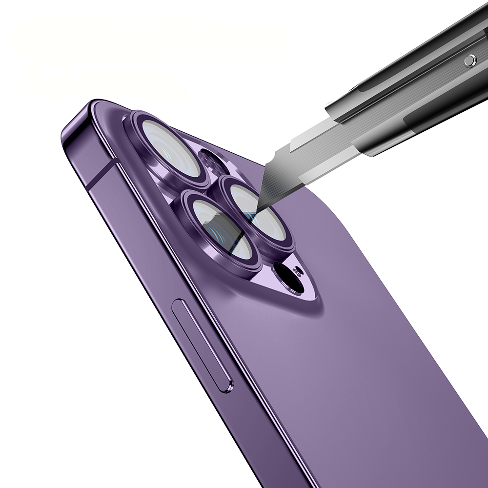 Apple iPhone 14 Pro Max Uyumlu Zore Mikro Kamera Lens Koruyucu - 2