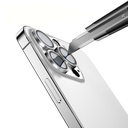 Apple iPhone 14 Pro Max Uyumlu Zore Mikro Kamera Lens Koruyucu - 4