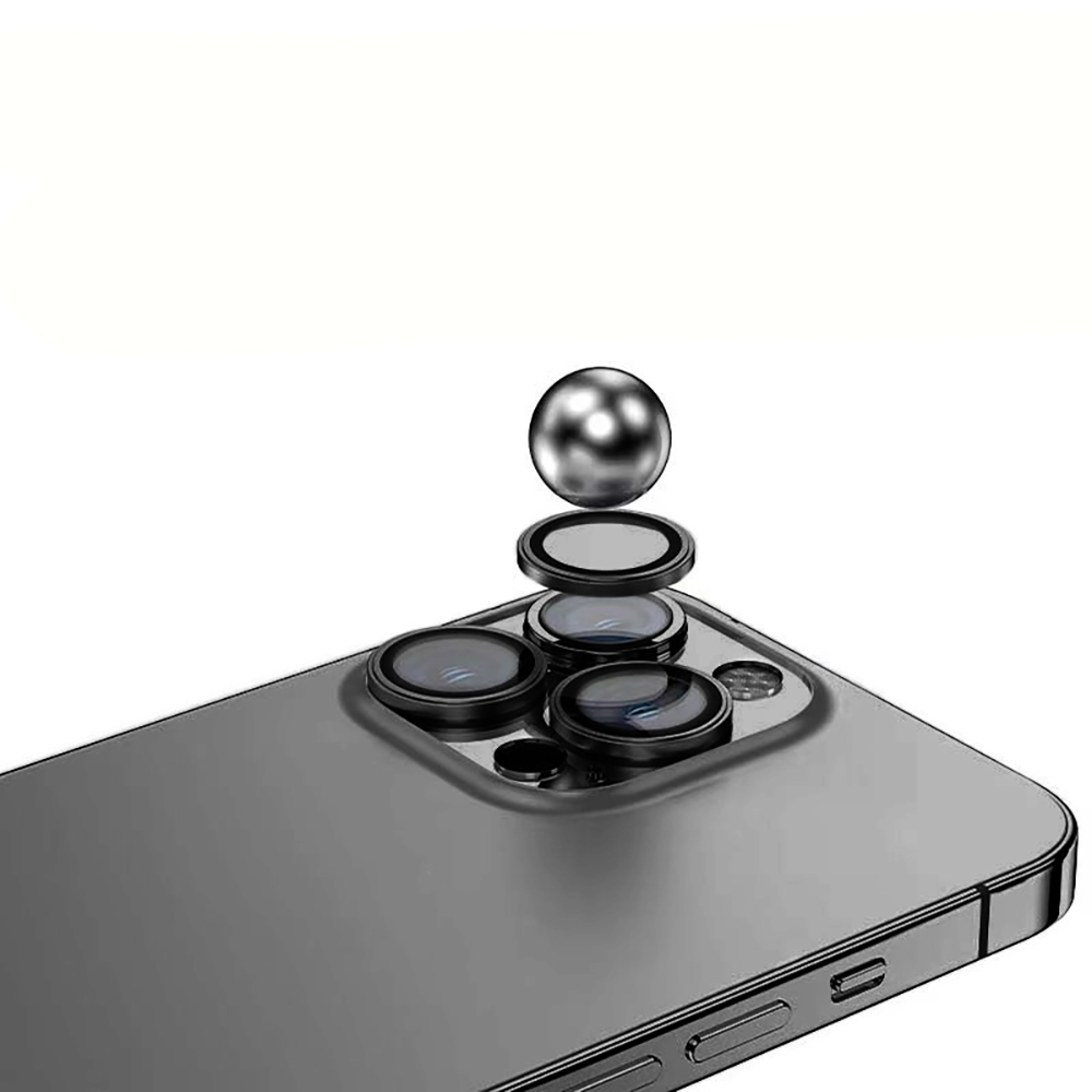 Apple iPhone 14 Pro Max Uyumlu Zore Mikro Kamera Lens Koruyucu - 5