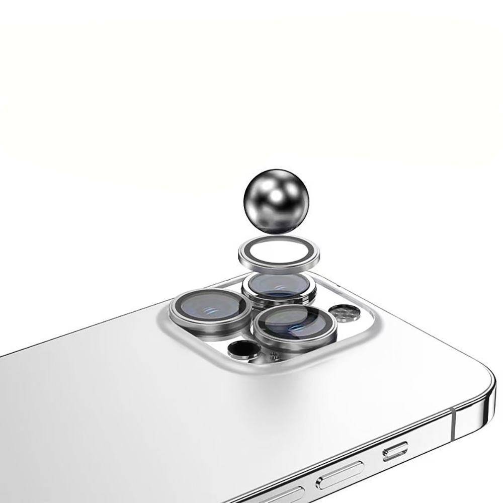 Apple iPhone 14 Pro Max Uyumlu Zore Mikro Kamera Lens Koruyucu - 8