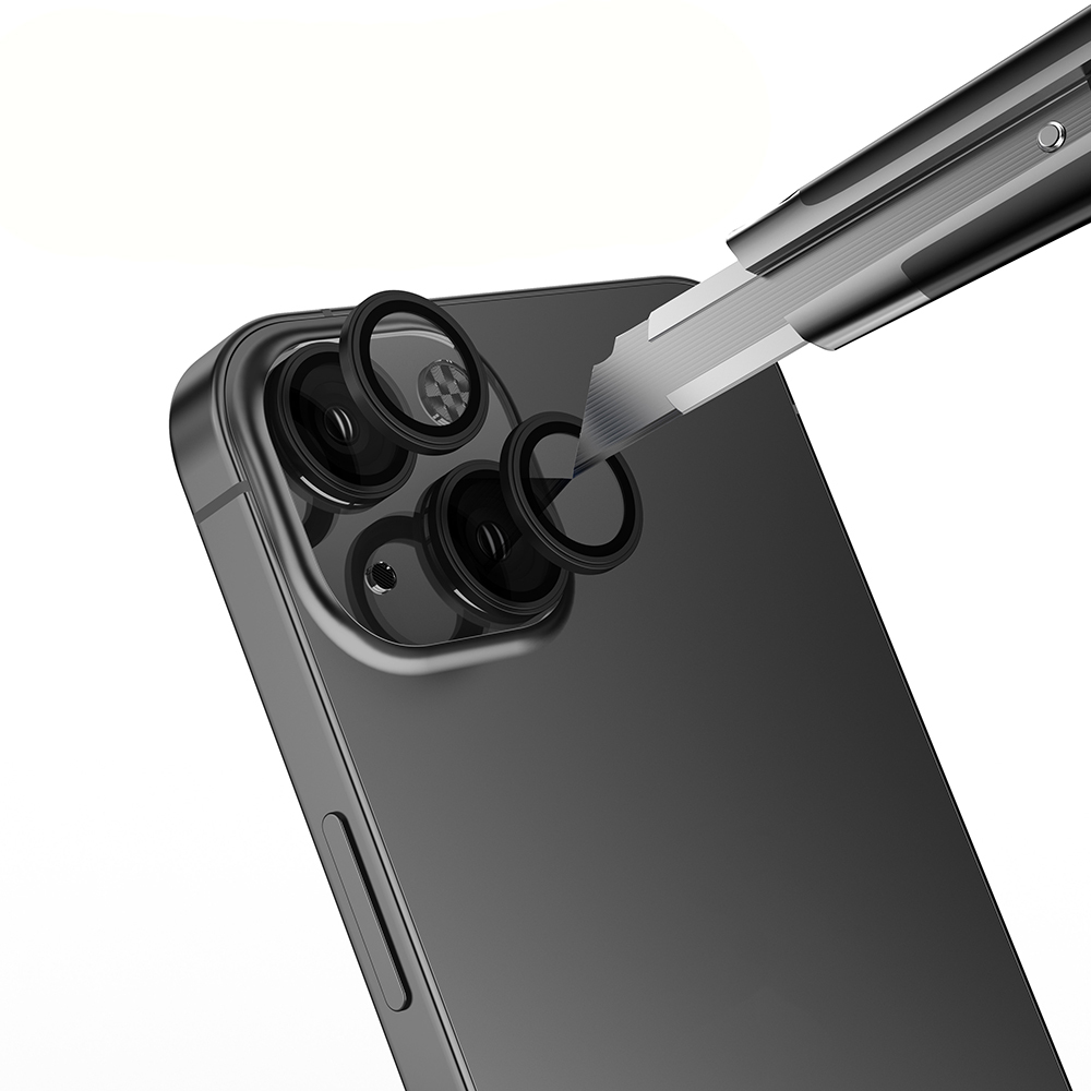 Apple iPhone 15 Uyumlu Zore Mikro Kamera Lens Koruyucu - 1