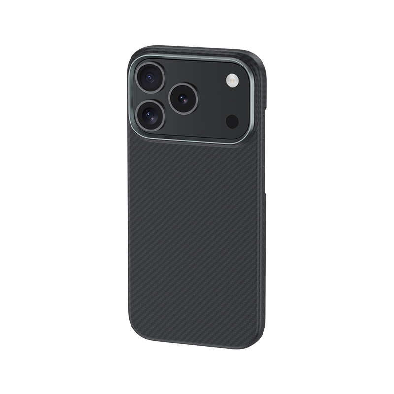 Apple iPhone 17 Pro Kılıf Benks M-safe Şarj Özellikli Metal Kamera Çerçeveli Magnetik ArmorAir 600D Kevlar Fiber Kapak - 2