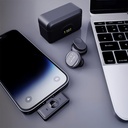 Lenyes LM204-TC Type-C Şarj Portlu Akıllı Gürültü Engelleyicili Type-C Bağlantılı Kablosuz Yaka Mikrofonu - 5