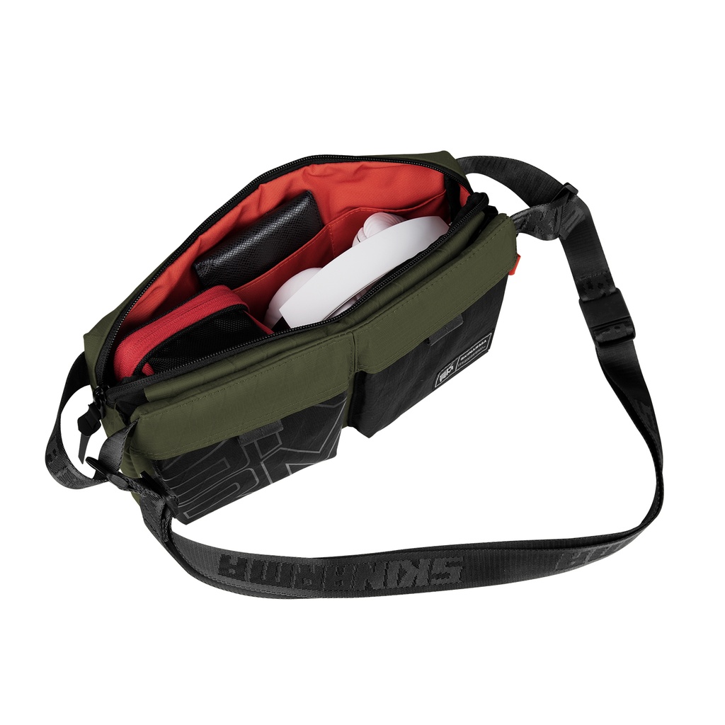 Skinarma Jager Naylon Scout Boyun Askı Kayışlı Çapraz Vücut Çantası - 6