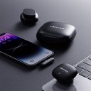 Lenyes LM210 Lightning Portlu Yapay Zeka Gürültü Önleyici Özellikli Kablosuz Yaka Mikrofonu - 1