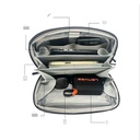 Lenyes LB561 Su Geçirmez Aşınmaya ve Çizilmeye Dayanıklı Çapraz Vücut Askılı Aksesuar Çantası 25.5cm - 3