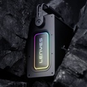Lenyes Titan 1 Serisi RGB Işıklı Çift Mikrofonlu Bluetooth Speaker Hoparlör v5.3 5000mAh - 6