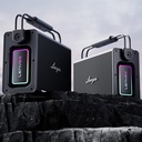 Lenyes Titan 2 Serisi RGB Işıklı Çİft Mikrofonlu Taşınabilir TWS Bluetooth Speaker Hoparlör v5.3 5000mAh - 5