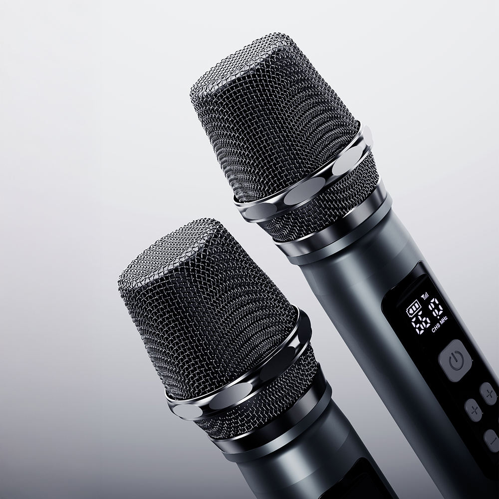 Lenyes Titan 2 Serisi RGB Işıklı Çİft Mikrofonlu Taşınabilir TWS Bluetooth Speaker Hoparlör v5.3 5000mAh - 6