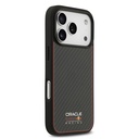 Apple iPhone 17 Pro Kılıf Redbull Orjinal Lisanslı M-safe Şarj Özellikli Karbon Fiber Parlayan Logolu Kevlar Kapak - 3