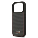 Apple iPhone 17 Pro Kılıf Redbull Orjinal Lisanslı M-safe Şarj Özellikli Karbon Fiber Parlayan Logolu Kevlar Kapak - 5